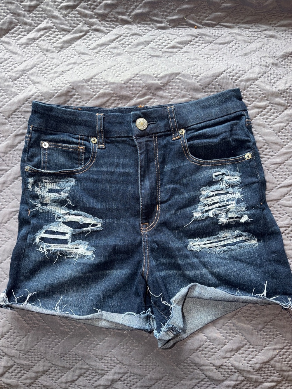 American Eagle Outfitters Curvy Hi-Rise Shortie